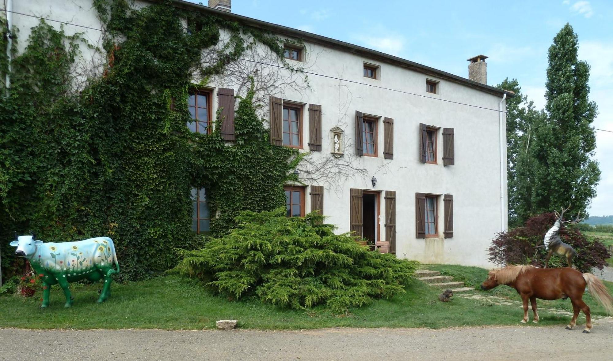 Bed and Breakfast Ferme Du Montheu Dommartin sous Amance Exterior foto